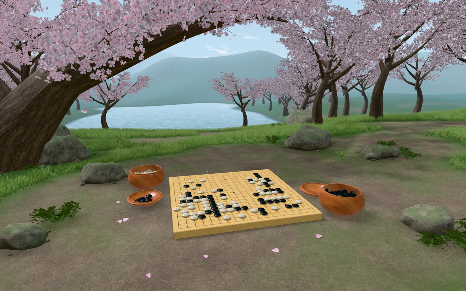桜の林 · 昼